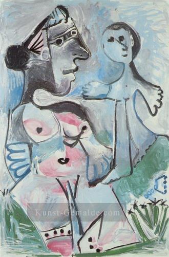 Venus et Amour 1967 kubistisch Ölgemälde